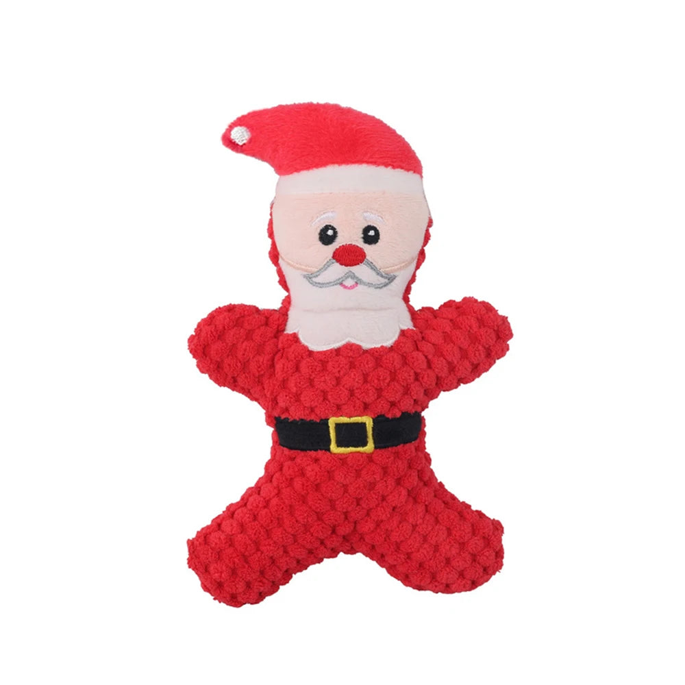 Christmas Plush Squeaky Pet Toy