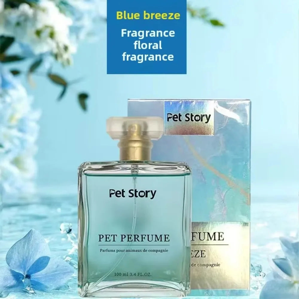 Long-Lasting Pet Cologne Deodorizing Spray for Dogs & Cats, 100ml