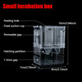 Clear Aquarium Fish Breeder Box, Hatchery for Betta, Guppy & Shrimp