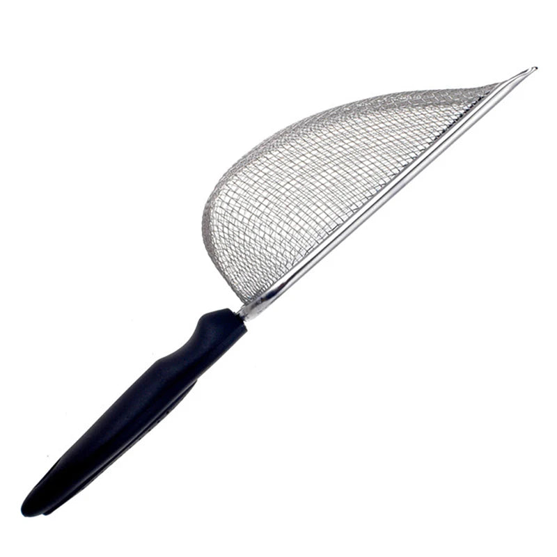 Stainless Steel Mesh Litter Scoop for Cats and Reptile Sand Cleaning