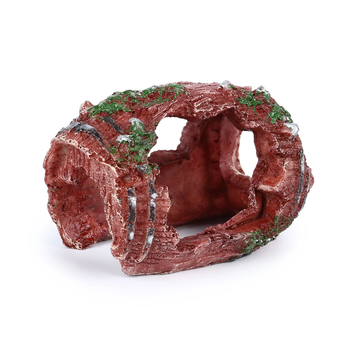 Aquarium Hollow Log Tree Tunnel Cave, Fish Tank Hideout Decoration