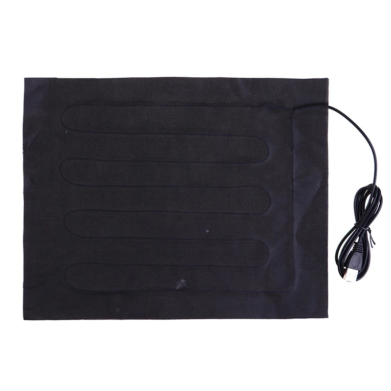 USB Pet Warming Heating Pad, 24x30cm Winter Mat for Cats & Small Dogs