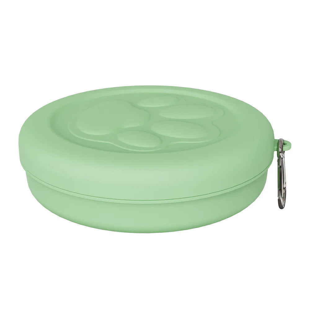 Portable Dog Food Bowl & Snack Box – Outdoor Travel Feeder