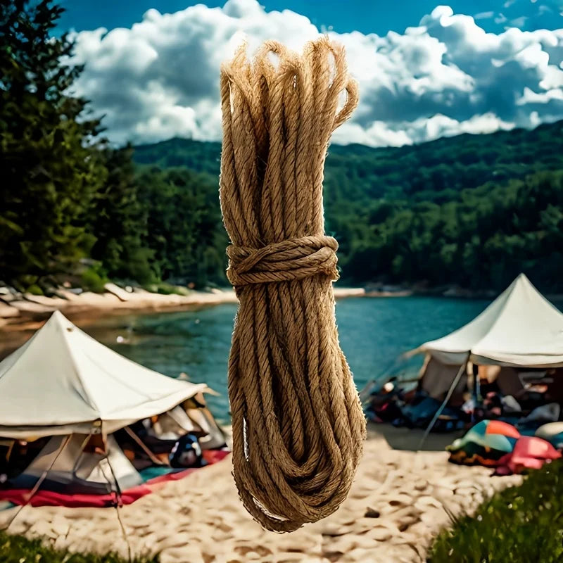 Natural Jute Rope Cat Scratcher for Furniture Protection 10M