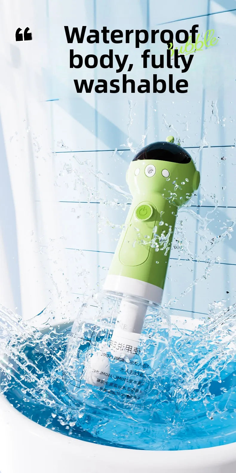 Electric Pet Bath Foam Maker, Dog Cat Shampoo Dilution Bottle
