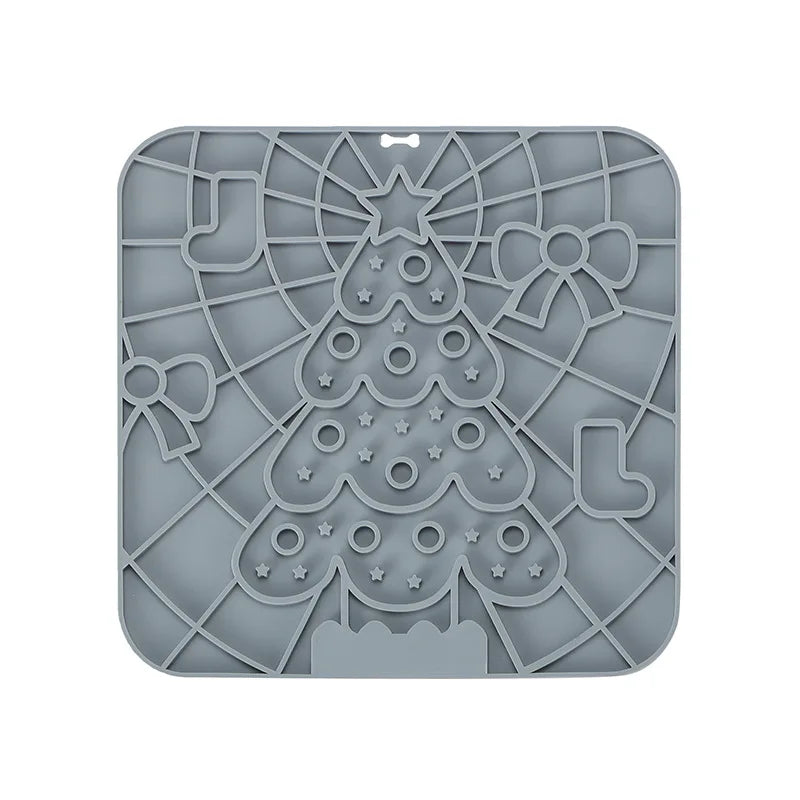 Suction Cup Dog Lick Mat for Bath Time Distraction and Grooming