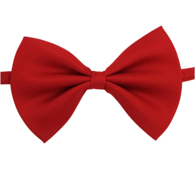 Adjustable Pet Bow Tie Collar for Dogs & Cats, Many Colors