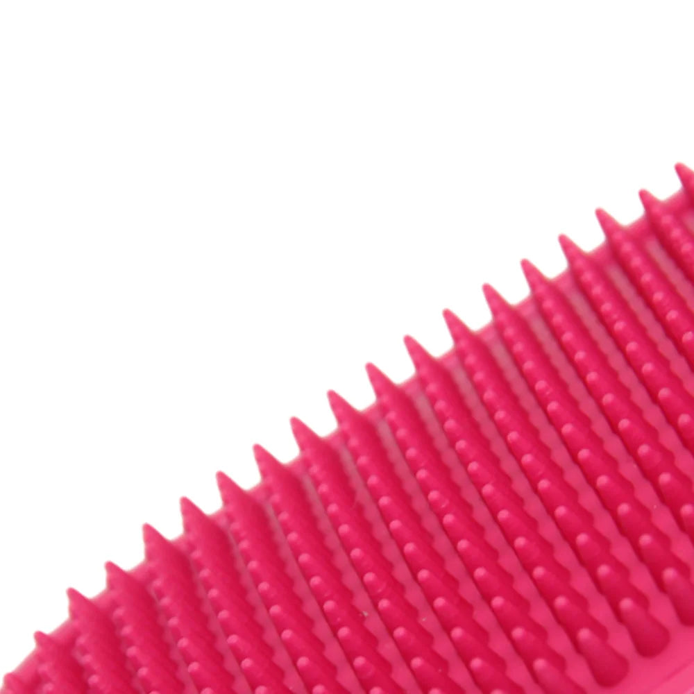 Silicone Pet Bath Massage Brush, Deshedding Tool for Dogs & Cats