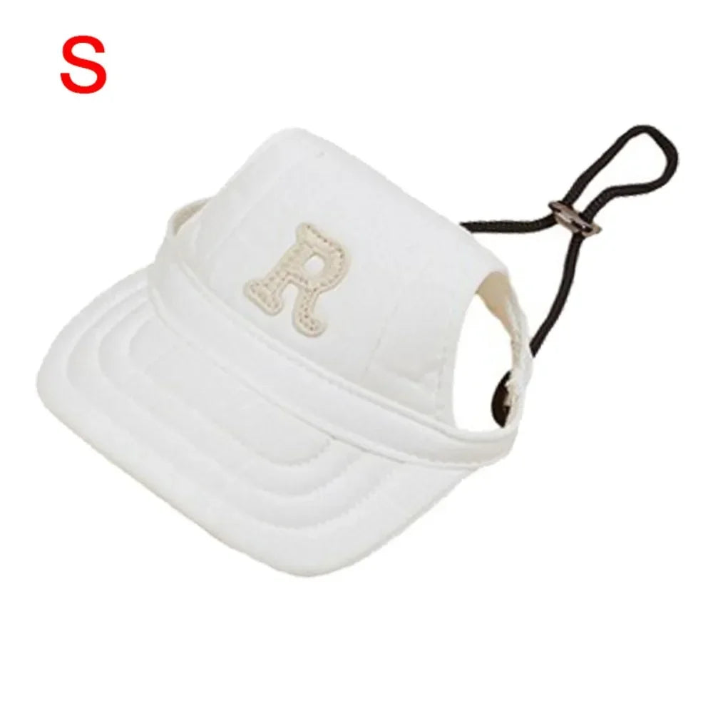 Adjustable Pet Sun Hat with Ear Holes for Dogs and Cats