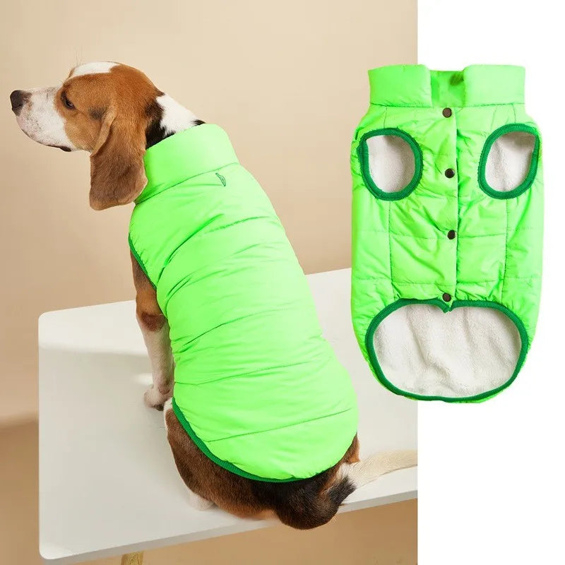 Christmas Winter Dog Coat, Warm Clothes for Small Dogs