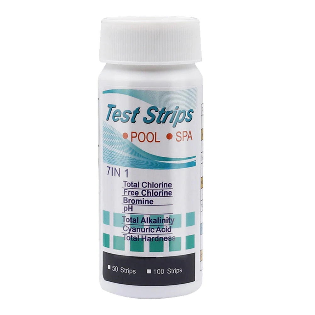 7-in-1 Aquarium Water Test Strips, pH & Water Quality Kit for Fish Tanks