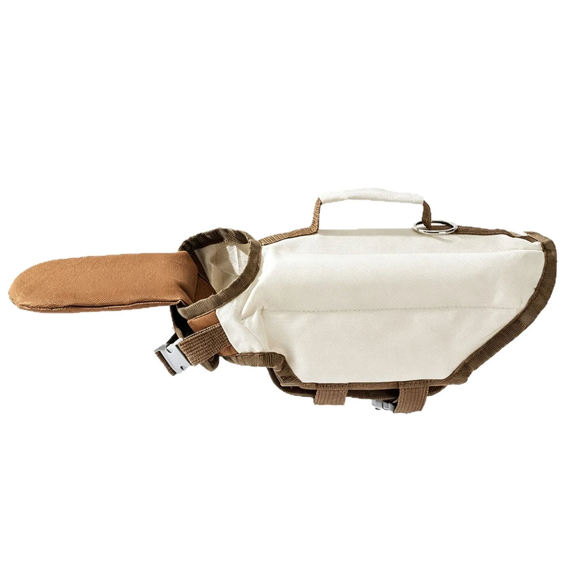 Dog Life Jacket with Rescue Handle & Chin Float, Pet Swim Vest