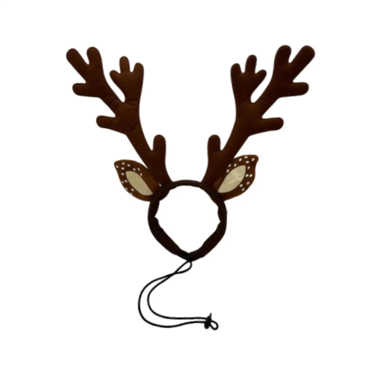 Christmas Reindeer Antlers Headband for Dogs & Cats, Holiday Costume
