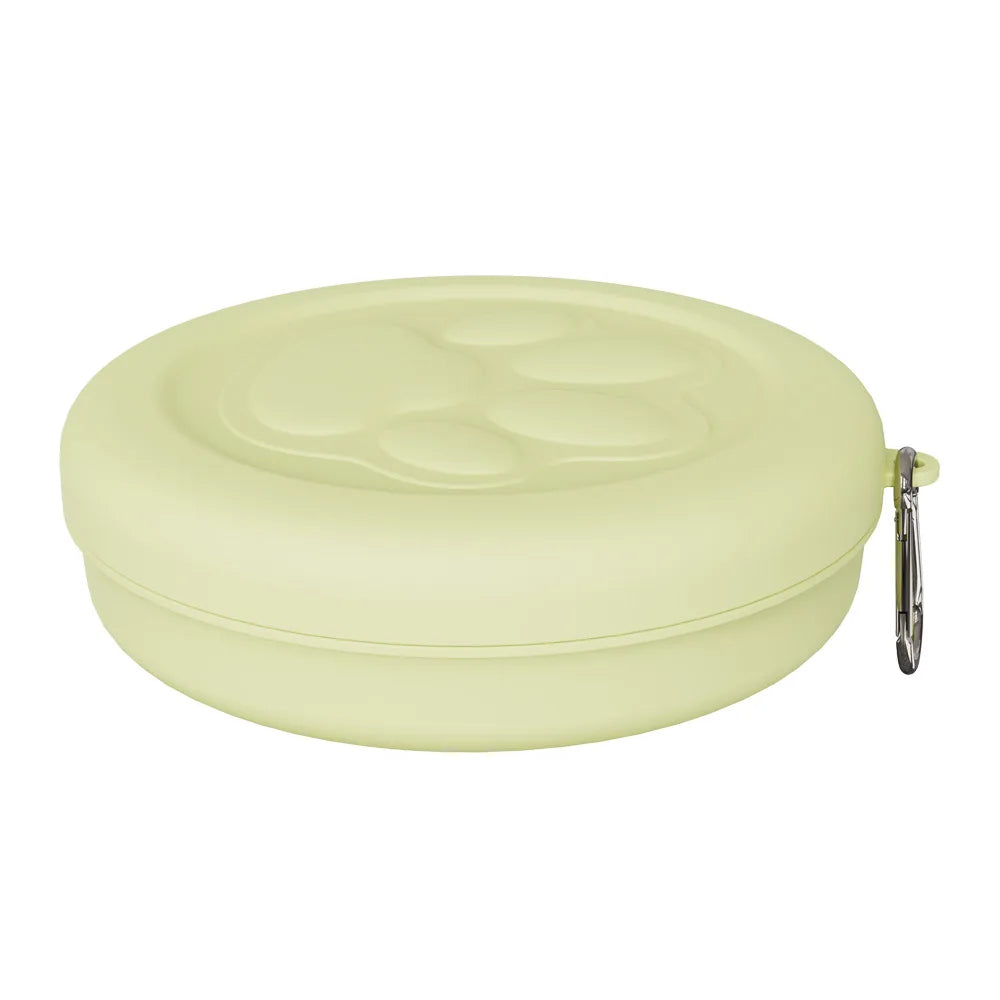 Portable Dog Food Bowl & Snack Box – Outdoor Travel Feeder