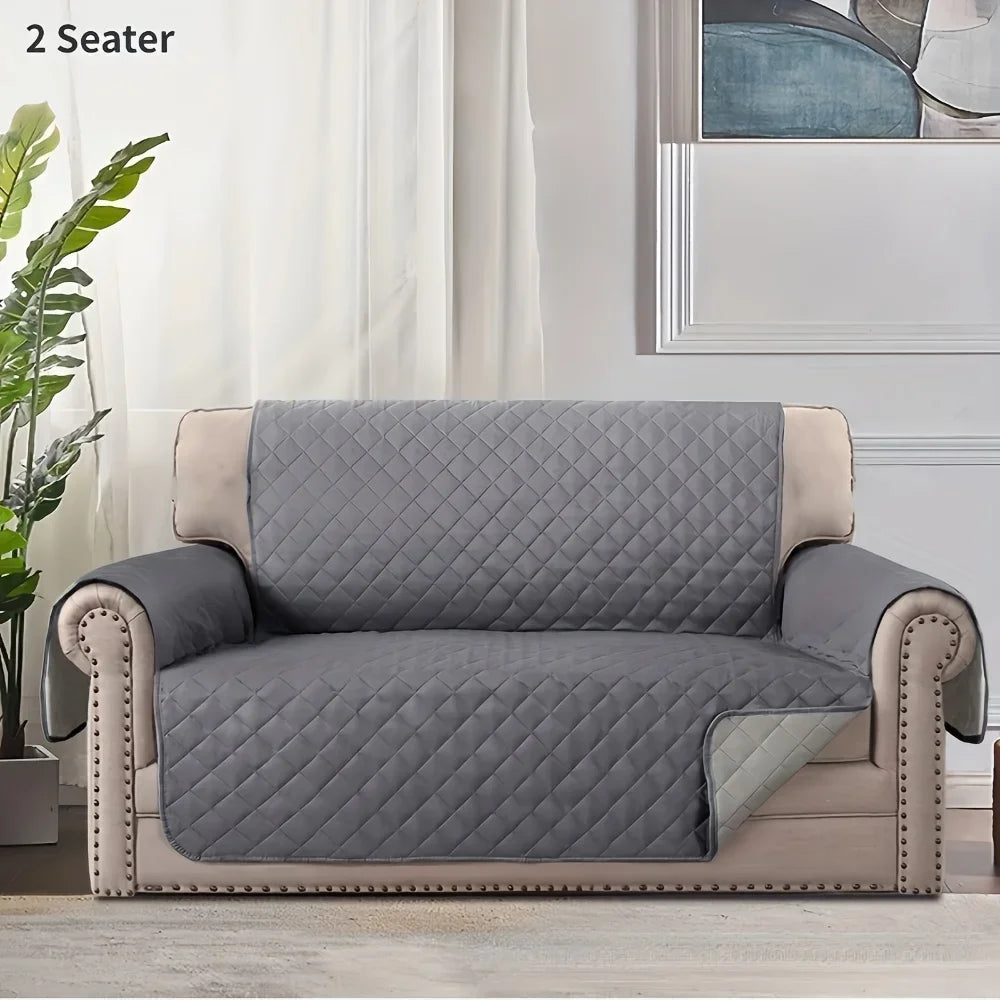 Waterproof Pet Sofa Cover, Reversible Couch Protector for Dogs & Cats