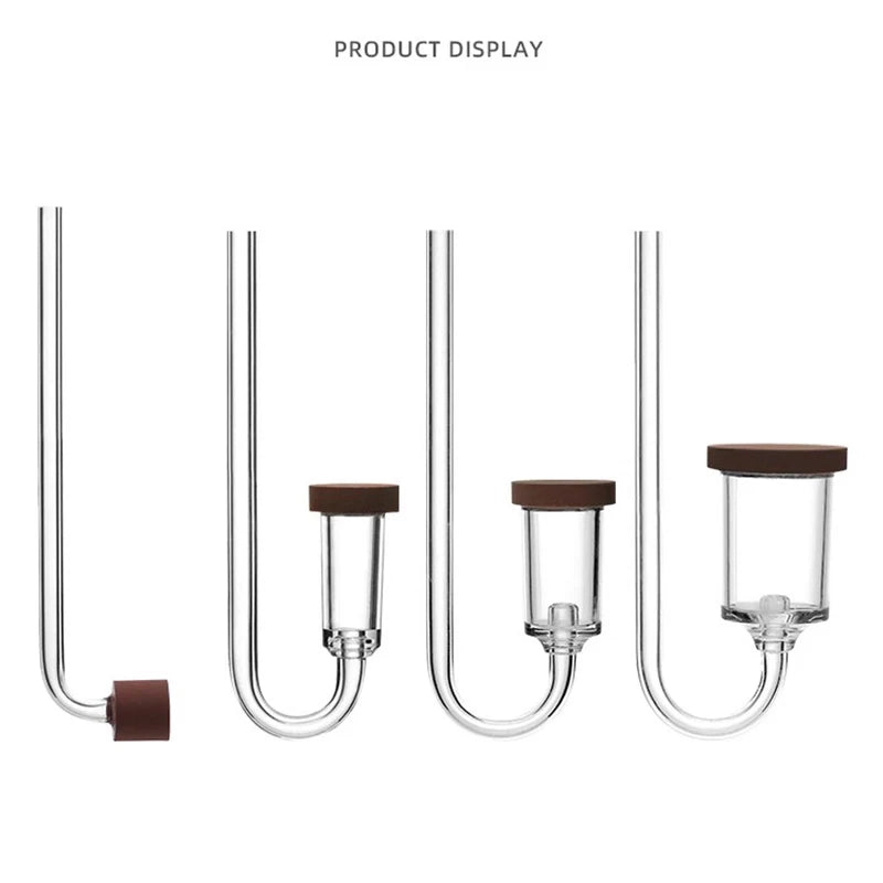 Aquarium CO2 Diffuser with Bubble Counter for Planted Fish Tanks