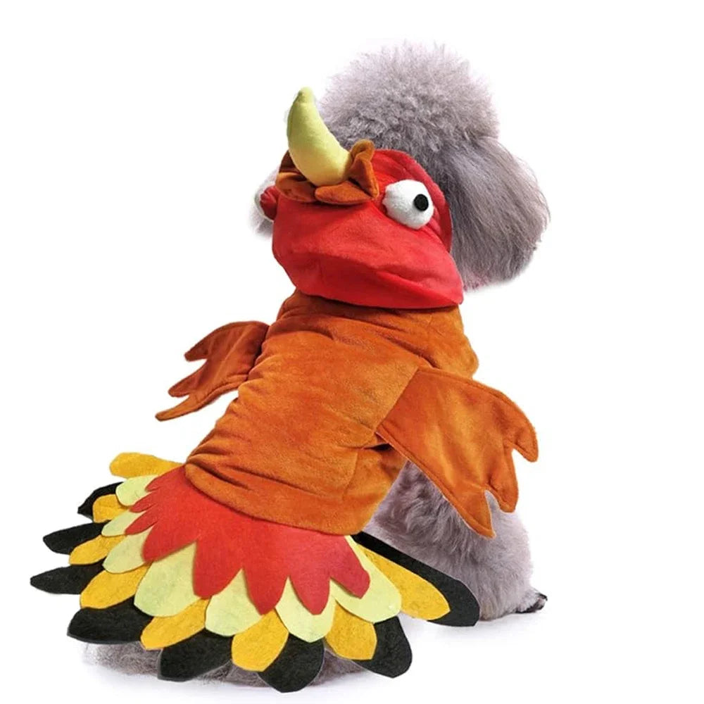 Thanksgiving Turkey Dog Costume for Small, Medium & Large Dogs