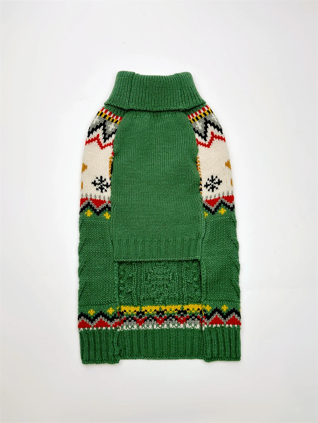 Christmas Dog Sweater, Winter Knitted Pullover for Small Dogs & Cats