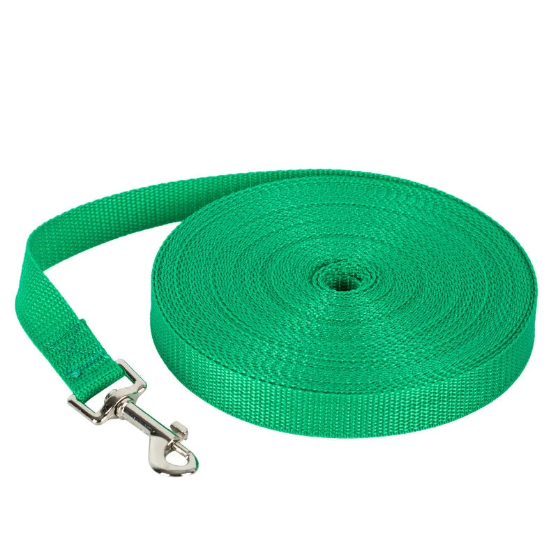 Extra Long Dog Training Leash, Durable Nylon Rope 1.2M to 30M