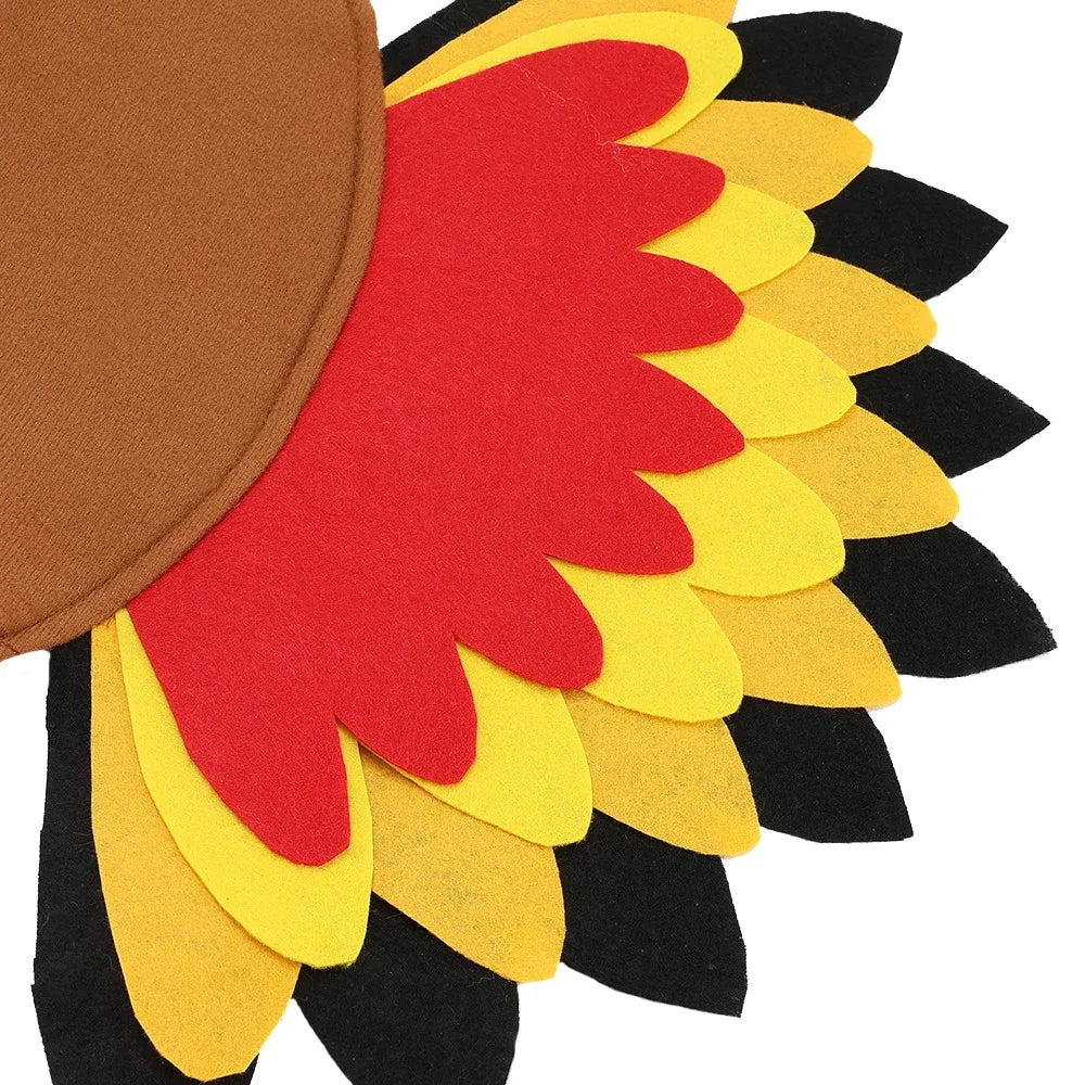 Thanksgiving Turkey Dog Costume for Small, Medium & Large Dogs