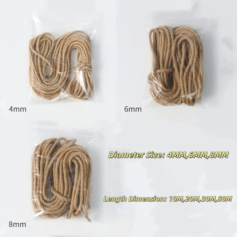 Natural Sisal Rope Cat Scratcher DIY Furniture Protector