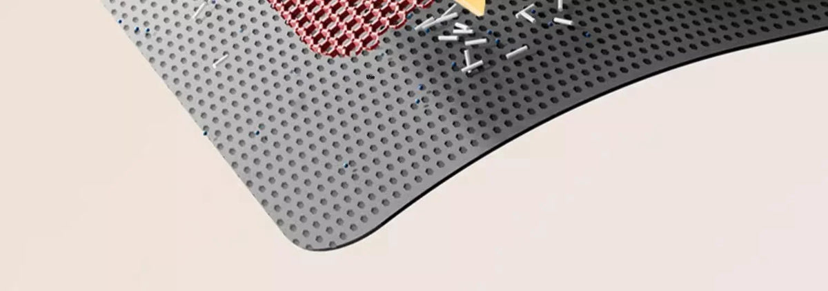 Heavy Duty Waterproof Cat Litter Mat, Double Layer Non-Slip