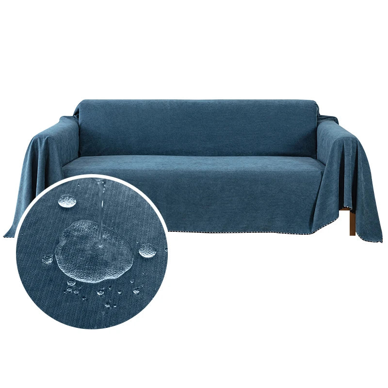 Waterproof Pet-Proof Sofa Blanket, Scratch-Resistant Furniture Cover