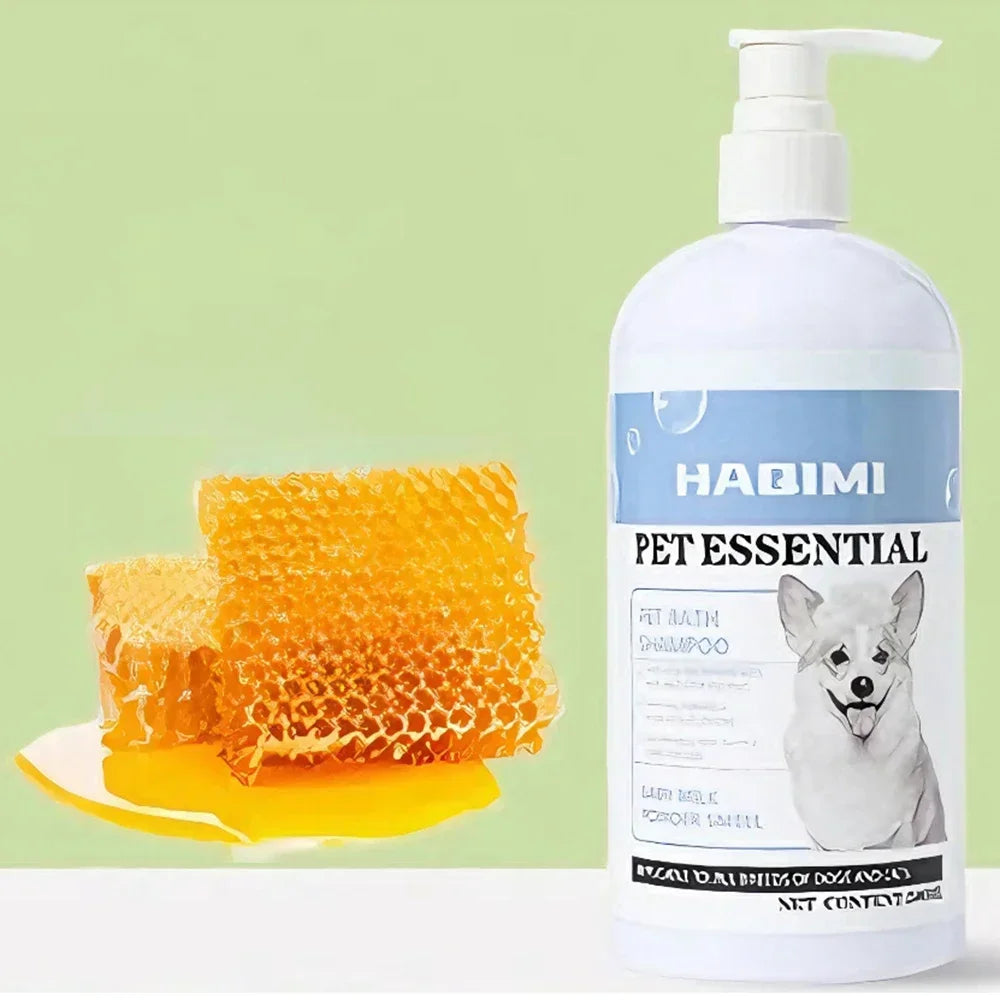Gentle Deodorizing Pet Shampoo 500ml for Dogs and Cats, Anti-Itch