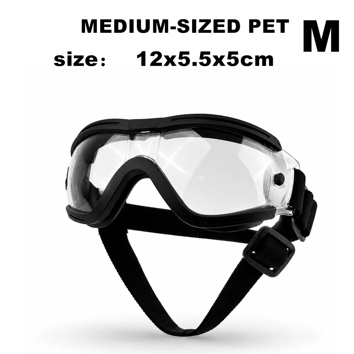 Adjustable Dog Goggles Anti-UV Sun Sunglasses