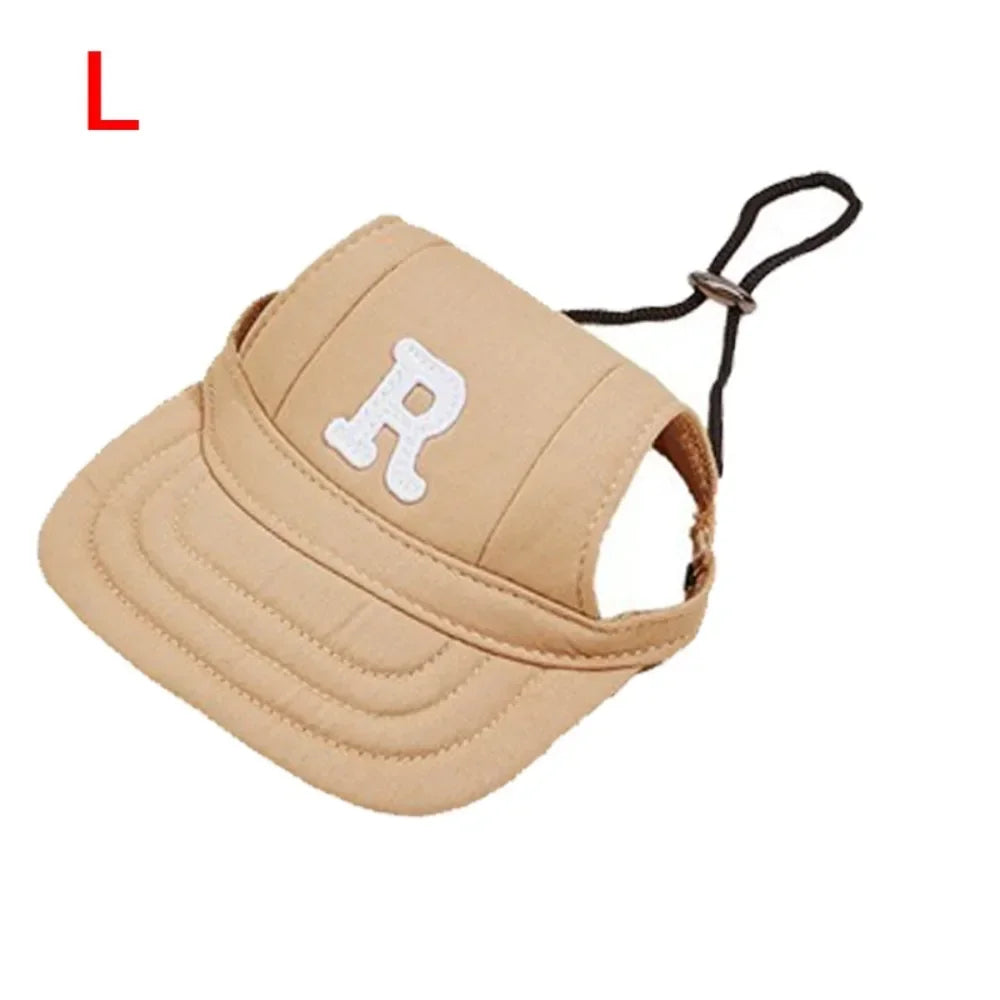 Adjustable Pet Sun Hat with Ear Holes for Dogs and Cats