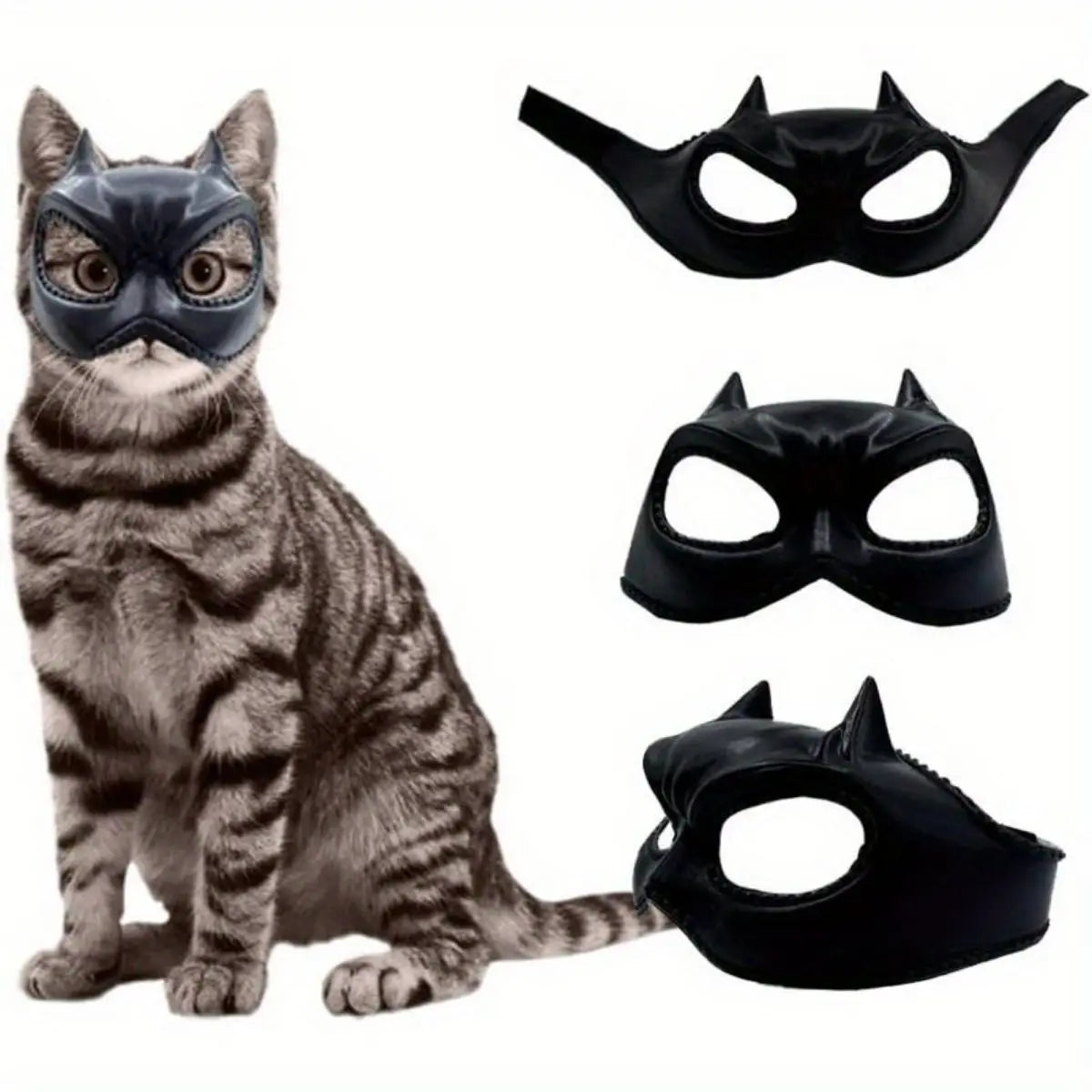 Halloween Bat Wing Cat Hood, Cute Pet Costume Headpiece