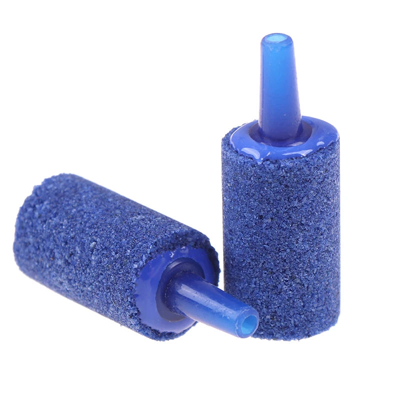 Aquarium Air Stone Cylinder Bubble Diffuser – 5 Pack Fish Tank Aerator