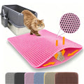 Double-Layer Cat Litter Trapping Mat, Waterproof Non-Slip Pad