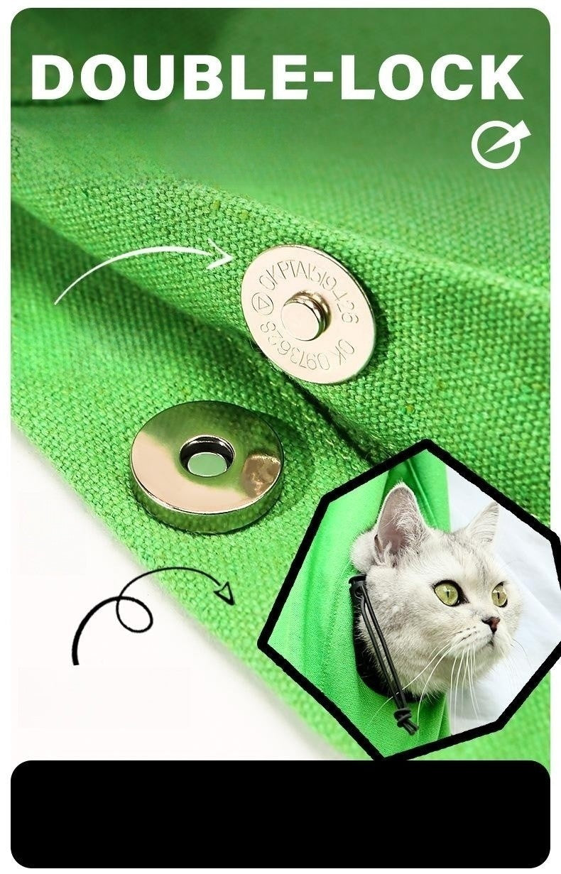 Pet Carrier Shoulder Sling Bag for Small Dogs & Cats on the Go
