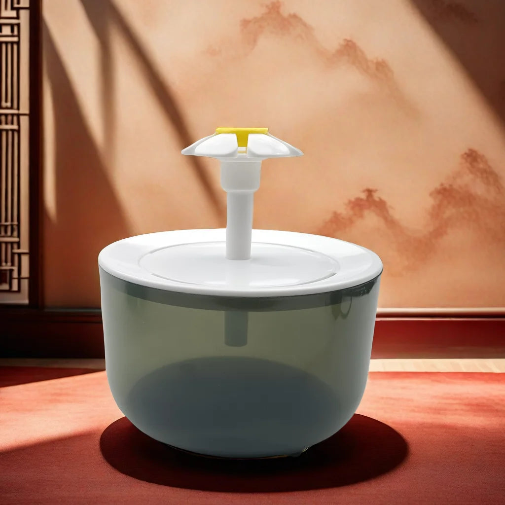 1.2L Silent USB Pet Water Fountain for Cats and Small Dogs