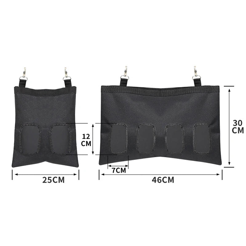 Hanging Rabbit Hay Bag Feeder for Bunnies, Guinea Pigs & Chinchillas
