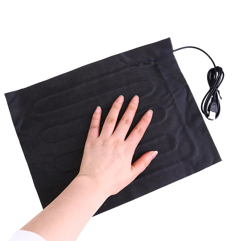USB Pet Warming Heating Pad, 24x30cm Winter Mat for Cats & Small Dogs
