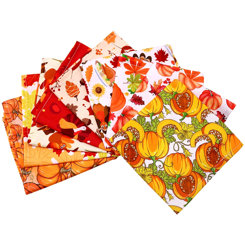 Thanksgiving Turkey Dog Bandana, Fall Pet Scarf for Dogs & Cats