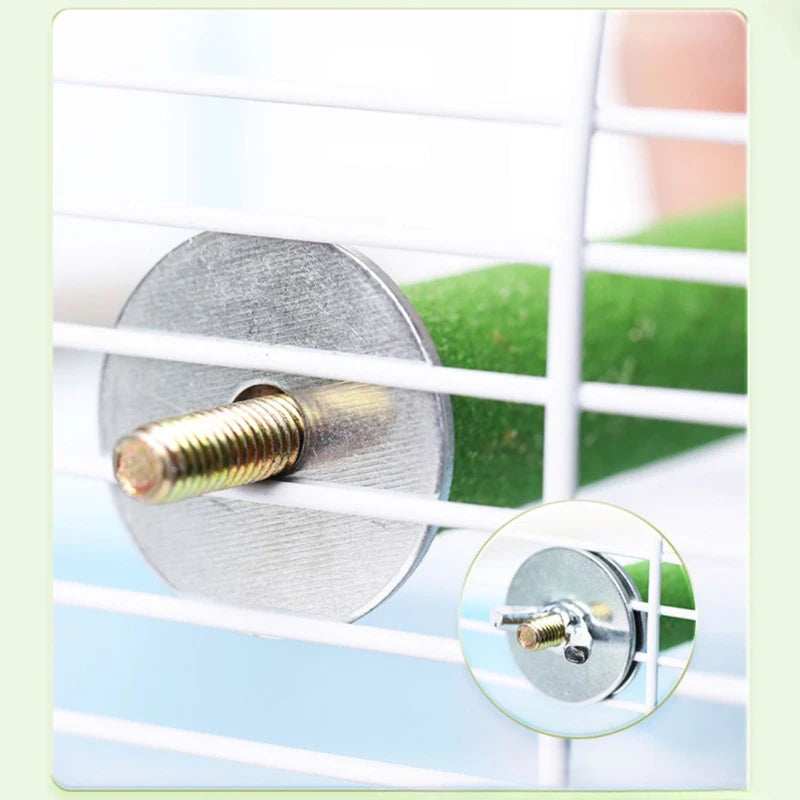 Bird Claw Grinding Perch Stand for Parrot Cages, Nail Care Rod