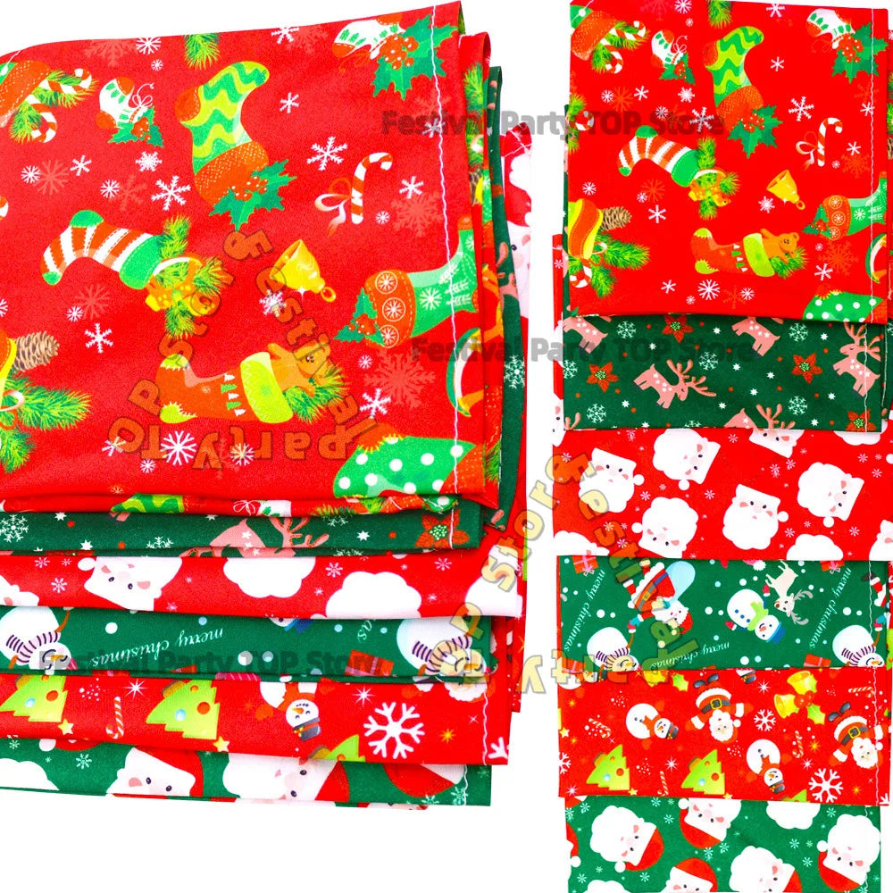 Christmas Dog Bandana Scarf, Holiday Triangle Bib for Dogs & Cats