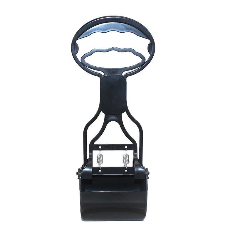 Heavy-Duty Dog Poop Scooper Jaw Clamp, Long-Handle Waste Picker