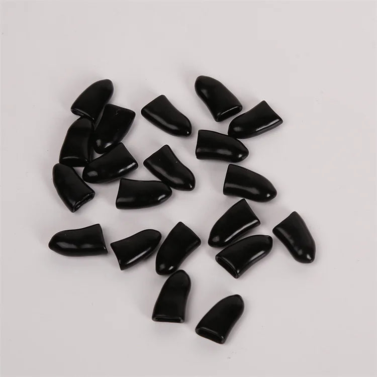 Soft Cat Nail Caps with Adhesive Glue and Applicator, 20-Pack Set