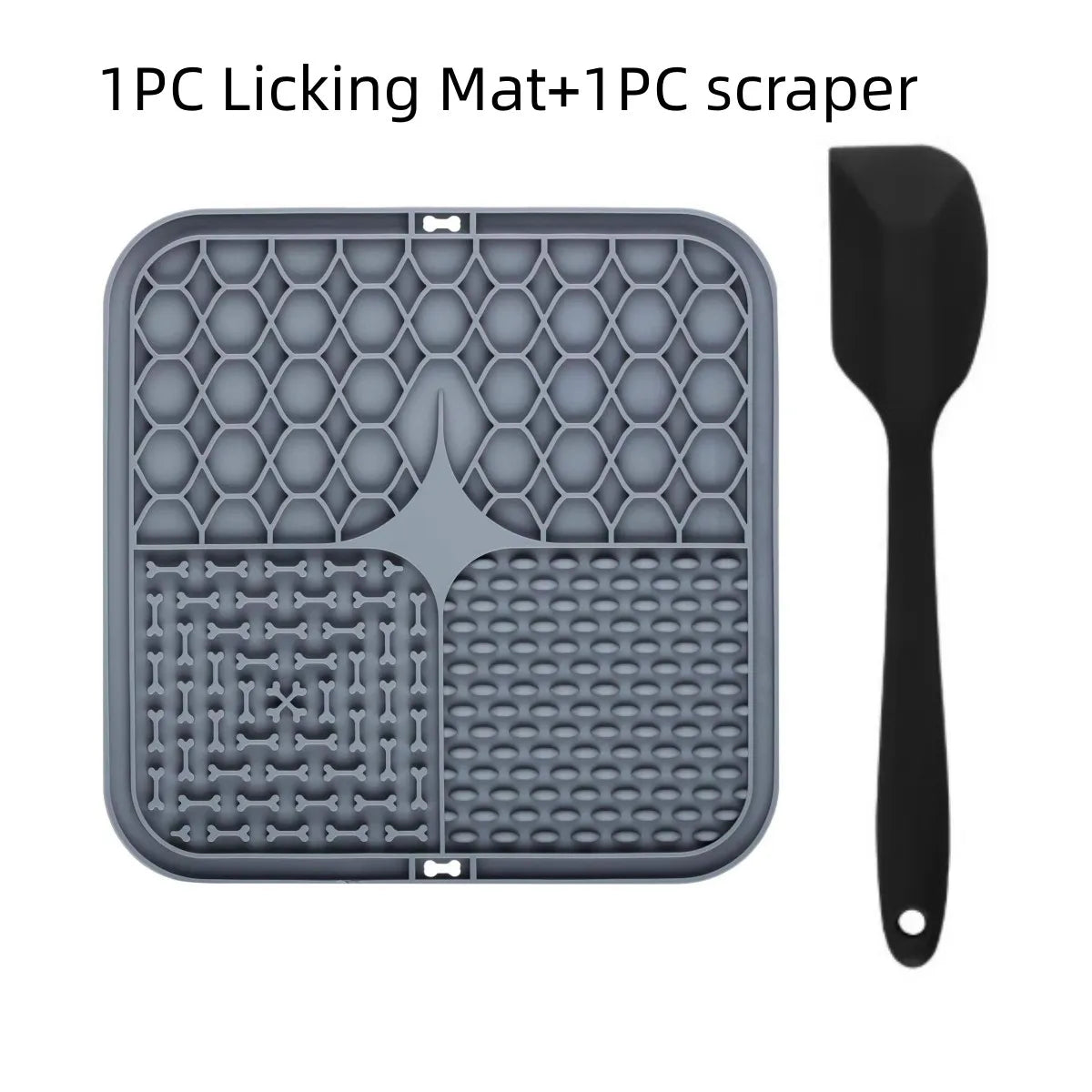 Suction Cup Dog Lick Mat for Bath Time Distraction and Grooming