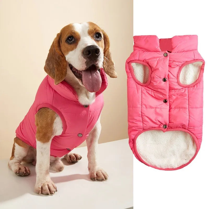 Christmas Winter Dog Coat, Warm Clothes for Small Dogs