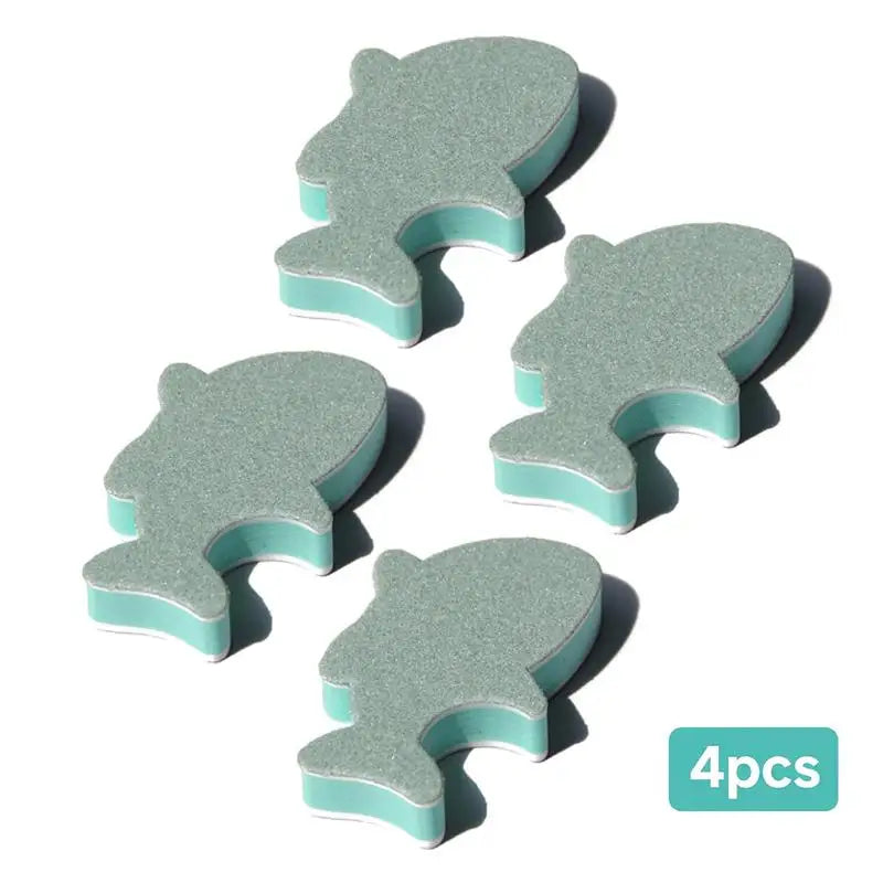 Double-Sided Aquarium Sponge Brush Set for Tank Glass Algae Cleaning