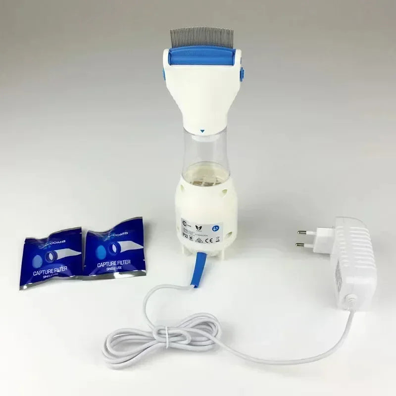 Electric Flea and Lice Comb for Dogs and Cats, Pet Hair Cleaning Tool