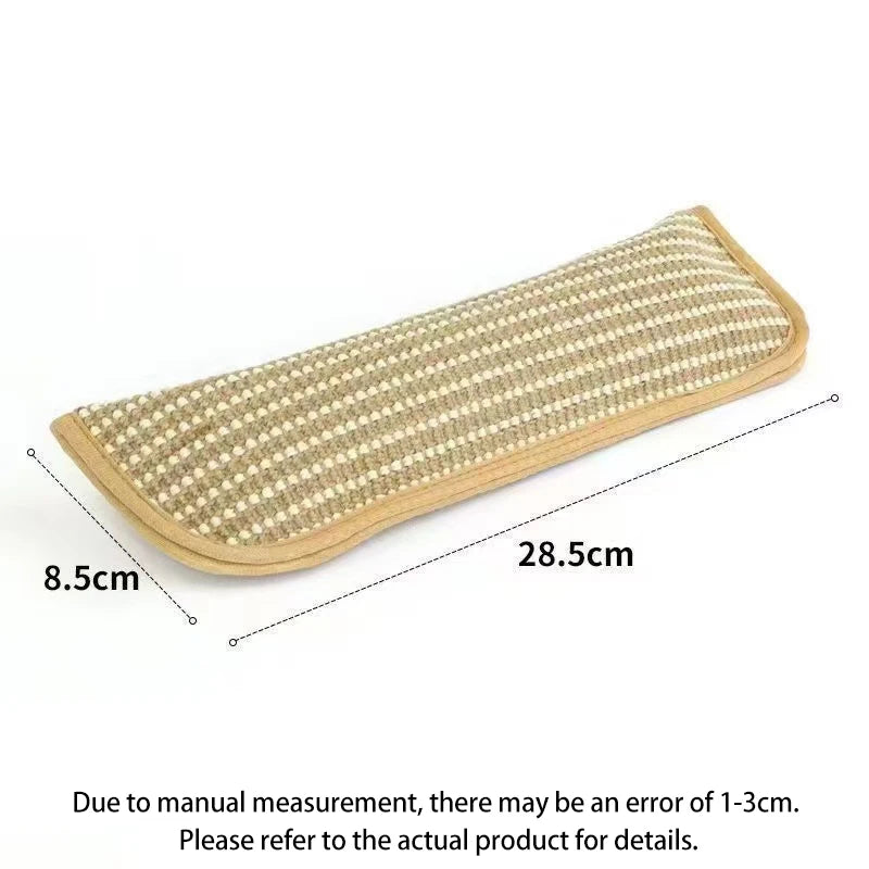 2-in-1 Cat Toy Pillow and Scratching Mat for Indoor Kittens