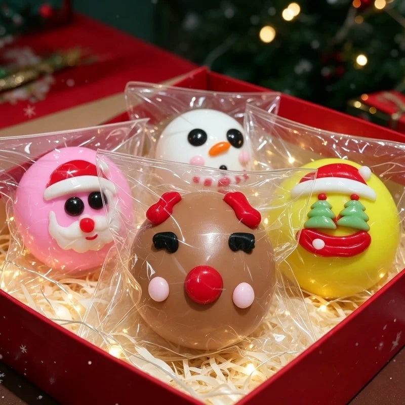 Christmas Limited Edition DIY Ugly Face Dog Squishy Squeeze Ball