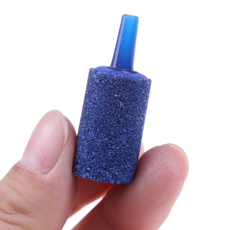 Aquarium Air Stone Cylinder Bubble Diffuser – 5 Pack Fish Tank Aerator