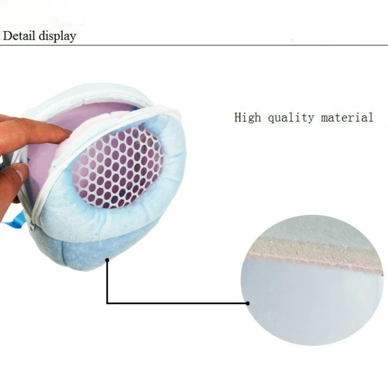 Breathable Small Pet Carrier Pouch for Guinea Pigs, Hamsters & Rats